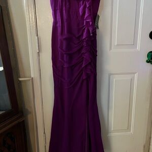 Jill Stuart Vibrant Purple Maxi Dress